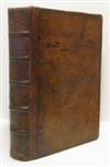 JONSON, BEN. The Workes. Vol. 1 (of 3). 1640. Lacks portrait.